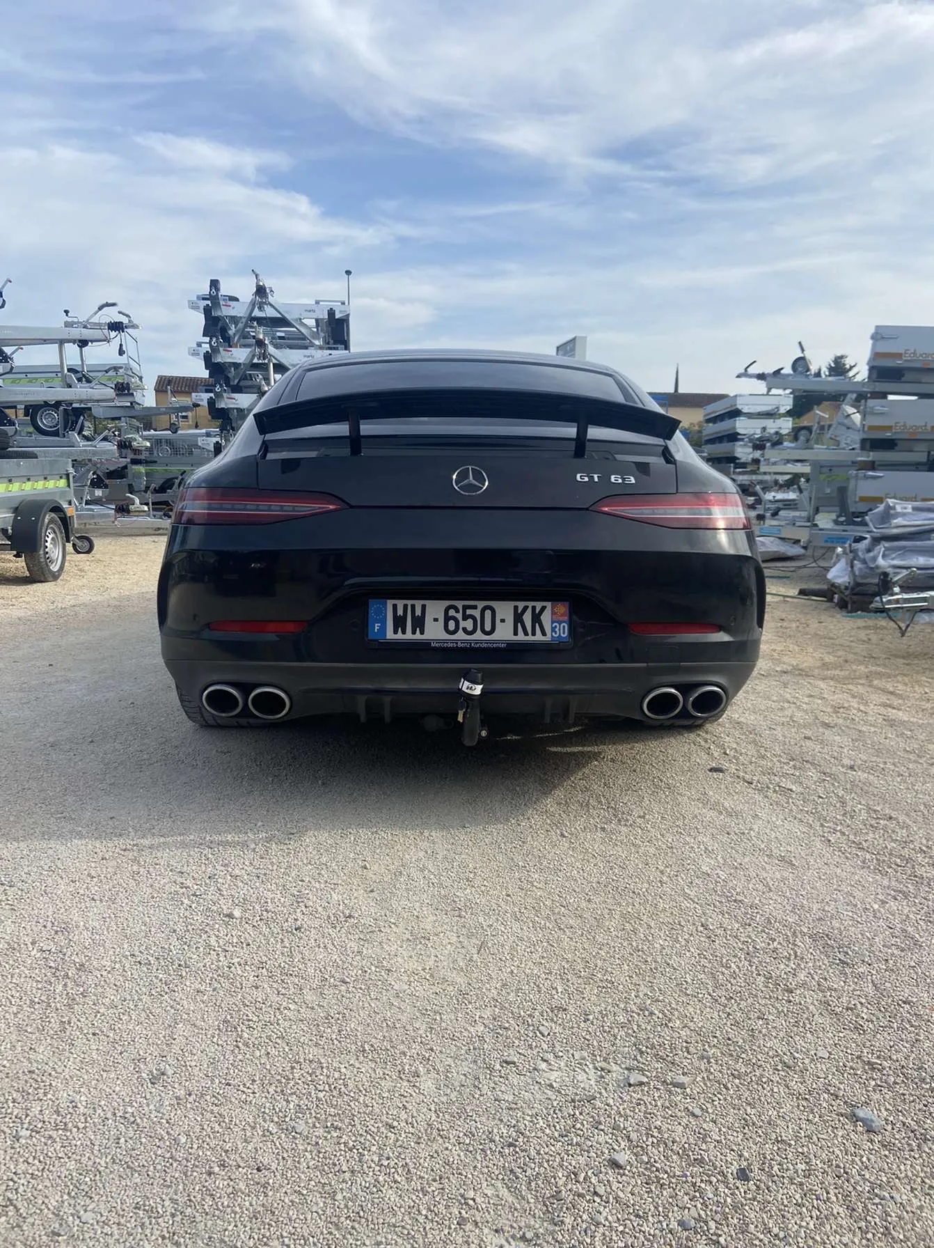Attelage mercedes GT63